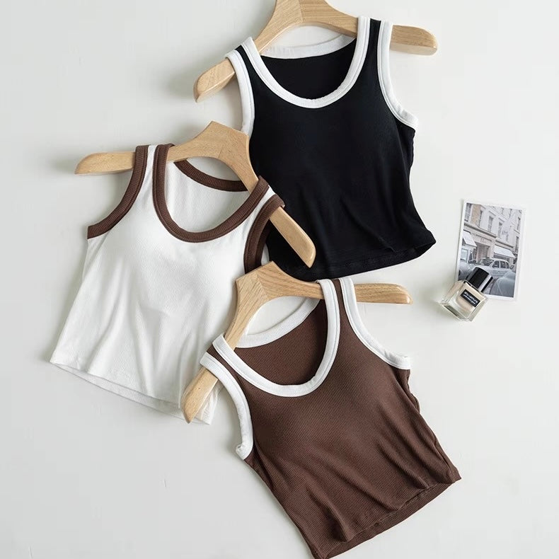 Edge Built-In Bra Crop Top